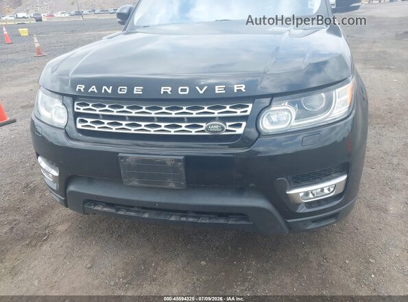 SALWR2VF2GA638532 2016 LAND ROVER RANGE ROVER SPORT Black Widok z przodu