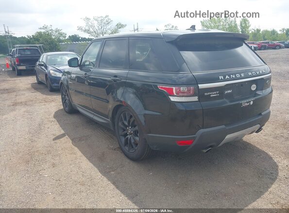 SALWR2VF2GA638532 2016 LAND ROVER RANGE ROVER SPORT Black Tył lewy