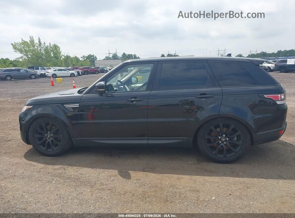 SALWR2VF2GA638532 2016 LAND ROVER RANGE ROVER SPORT Black Widok wnętrza 360 stopni