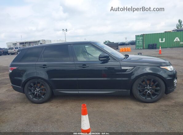 SALWR2VF2GA638532 2016 LAND ROVER RANGE ROVER SPORT Black Widok wnętrza z tyłu
