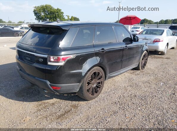 SALWR2VF3GA573593 2016 LAND ROVER RANGE ROVER SPORT Black Задня права чверть