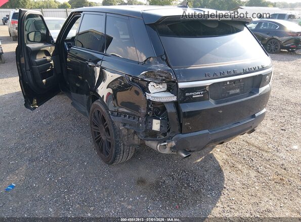 SALWR2VF3GA573593 2016 LAND ROVER RANGE ROVER SPORT Black Вид спереду