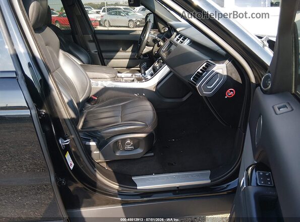 SALWR2VF3GA573593 2016 LAND ROVER RANGE ROVER SPORT Black Вид салону спереду