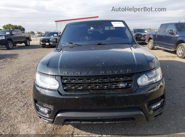 SALWR2VF3GA573593 2016 LAND ROVER RANGE ROVER SPORT Black Вид задньої частини салону