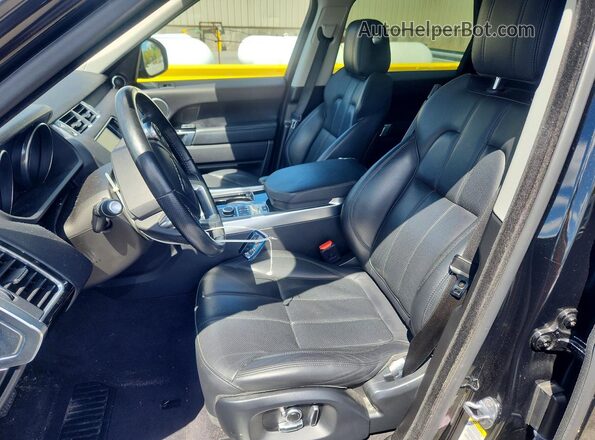 SALWR2VF3GA636692 2016 LAND ROVER RANGE Black Vista interior delantera