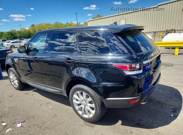 SALWR2VF3GA636692 2016 LAND ROVER RANGE Black Trasero izquierdo