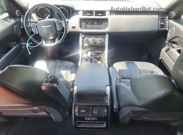 SALWR2VF3GA636692 2016 LAND ROVER RANGE Black Vista del salpicadero