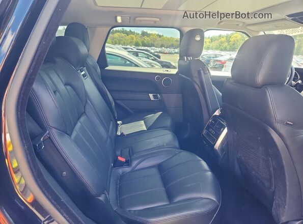 SALWR2VF3GA636692 2016 LAND ROVER RANGE Black Vista interior trasera