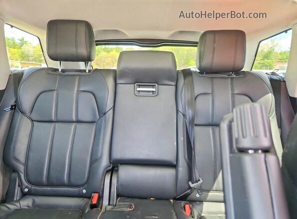 SALWR2VF3GA636692 2016 LAND ROVER RANGE Black Vista de los asientos traseros