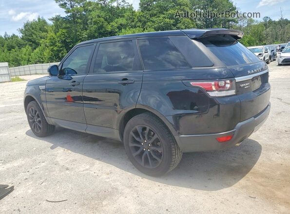 SALWR2VF5FA628883 2016 LAND ROVER RANGE Черный Задняя левая четверть