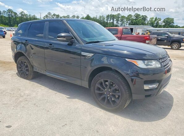 SALWR2VF5FA628883 2016 LAND ROVER RANGE Черный Передняя правая четверть