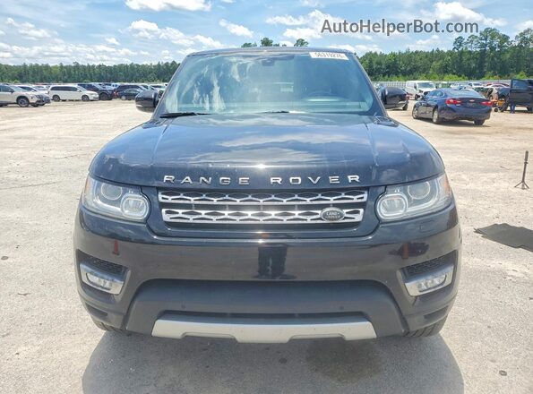 SALWR2VF5FA628883 2016 LAND ROVER RANGE Черный Вид спереди