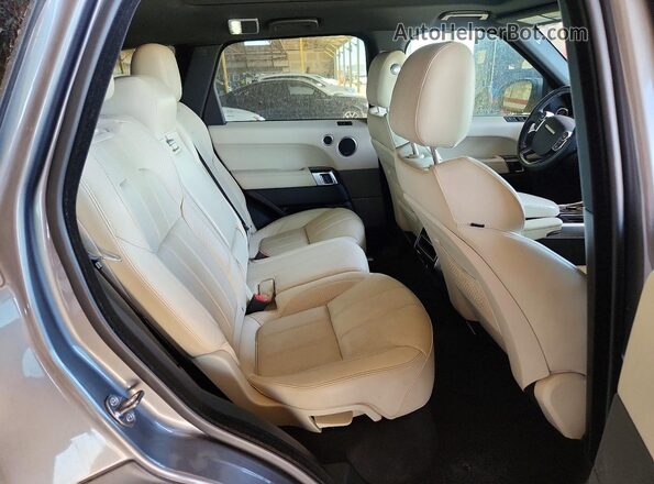 SALWR2VF5GA641425 2016 LAND ROVER RANGE Gray Вид задніх сидінь
