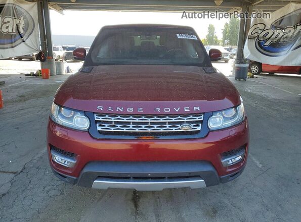 SALWR2VF5GA643790 2016 LAND ROVER RANGE Burgundy Вид спереду