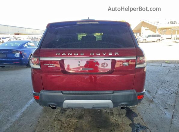 SALWR2VF5GA643790 2016 LAND ROVER RANGE Burgundy Вид ззаду