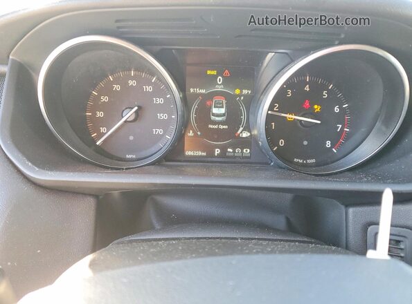 SALWR2VF6GA638050 2016 LAND ROVER RANGE White Instrument cluster view