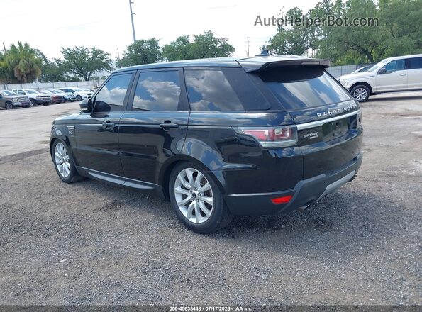 SALWR2VF7GA548213 2016 LAND ROVER RANGE ROVER SPORT Black Հետևի ձախ