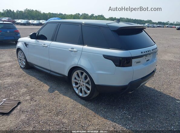 SALWR2VF8GA544672 2016 LAND ROVER RANGE ROVER SPORT Белый Задняя левая четверть
