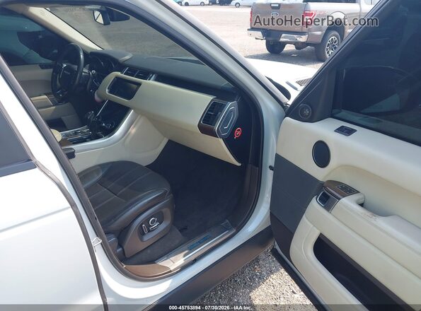 SALWR2VF8GA544672 2016 LAND ROVER RANGE ROVER SPORT Белый Вид салона спереди