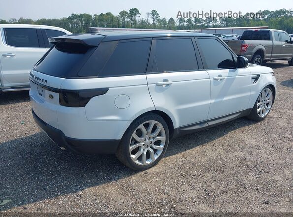 SALWR2VF8GA544672 2016 LAND ROVER RANGE ROVER SPORT Белый Задняя правая четверть