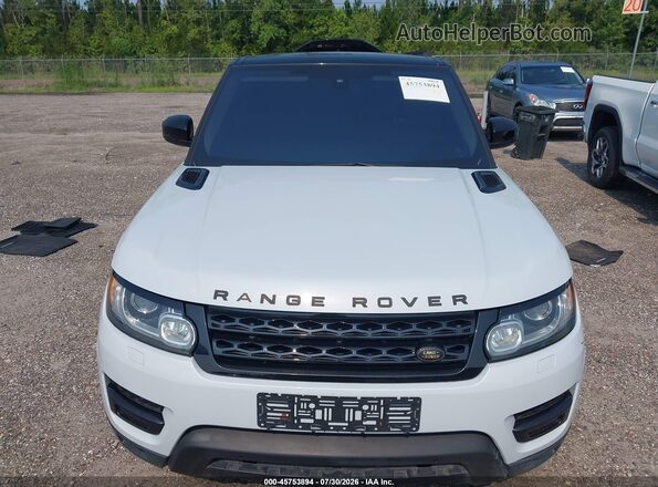 SALWR2VF8GA544672 2016 LAND ROVER RANGE ROVER SPORT Белый Вид задней части салона