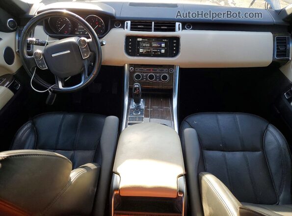SALWR2VF9GA648328 2016 LAND ROVER RANGE Gray Widok deski rozdzielczej