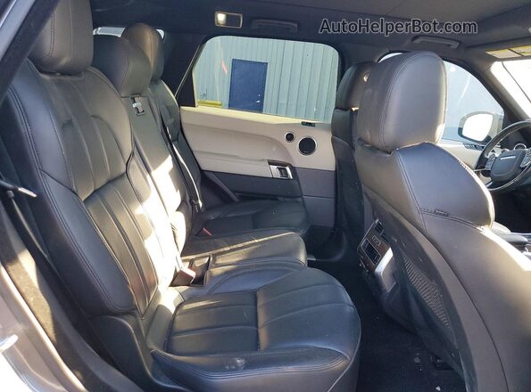 SALWR2VF9GA648328 2016 LAND ROVER RANGE Gray Widok wnętrza z tyłu