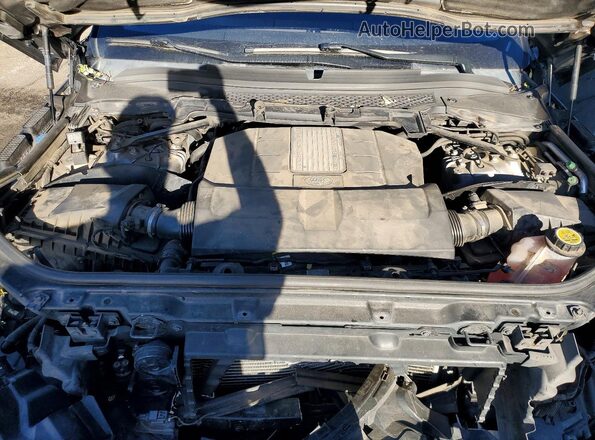 SALWR2VF9GA648328 2016 LAND ROVER RANGE Gray Widok komory silnika
