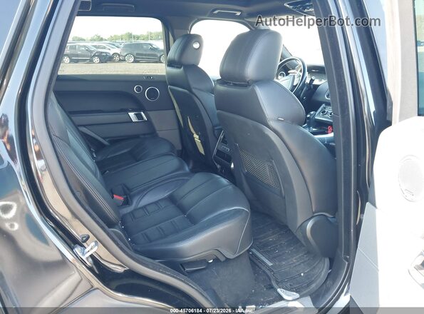 SALWS2PF6GA599378 2016 LAND ROVER RANGE ROVER SPORT Black Widok naklejki z numerem VIN