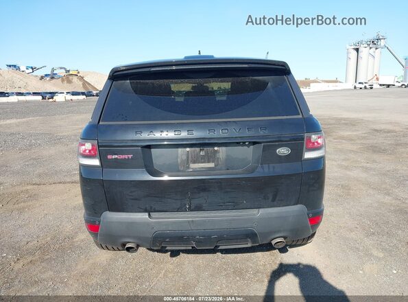 SALWS2PF6GA599378 2016 LAND ROVER RANGE ROVER SPORT Black 