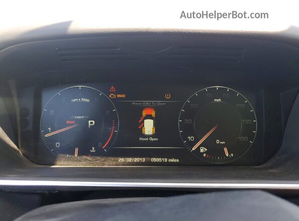 SALWS2PFXGA101344 2016 LAND ROVER RANGE White Սարքավորումների վահանակի տեսք