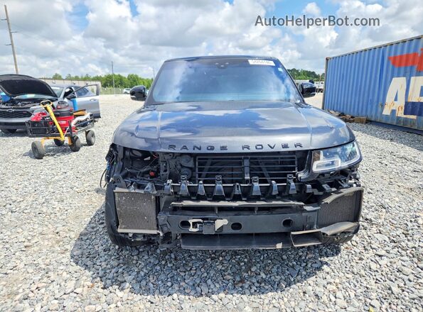 SALWS2RU1MA749744 2021 LAND ROVER RANGE Черный Вид спереди