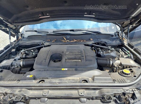SALWS2RU1MA749744 2021 LAND ROVER RANGE Черный Вид подкапотного пространства