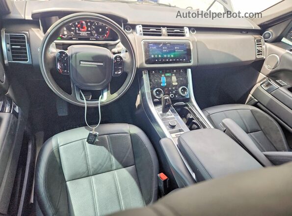 SALWS2RU1MA749744 2021 LAND ROVER RANGE Черный Вид панели приборов