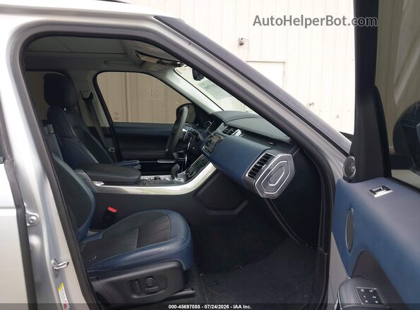 SALWS2RU3LA726321 2020 LAND ROVER RANGE ROVER SPORT Silver Front interior view