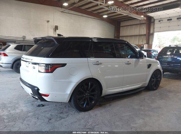 SALWS2RU4NA220516 2022 LAND ROVER RANGE ROVER SPORT White Tył prawy