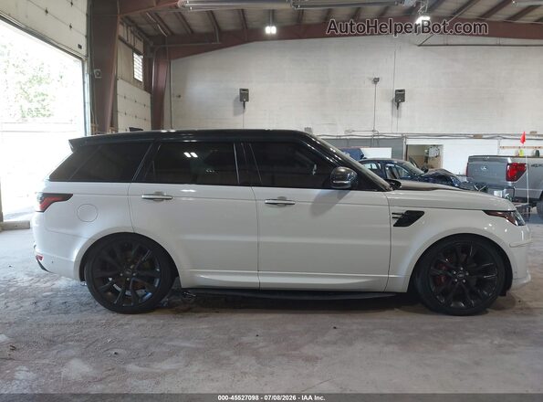 SALWS2RU4NA220516 2022 LAND ROVER RANGE ROVER SPORT White Widok wnętrza z tyłu