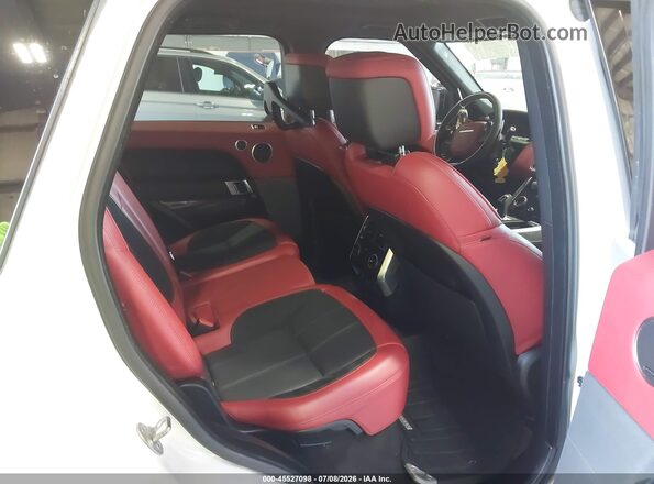 SALWS2RU4NA220516 2022 LAND ROVER RANGE ROVER SPORT White Widok naklejki z numerem VIN