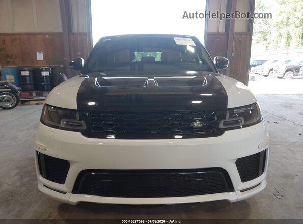 SALWS2RU4NA220516 2022 LAND ROVER RANGE ROVER SPORT White Widok zestawu wskaźników