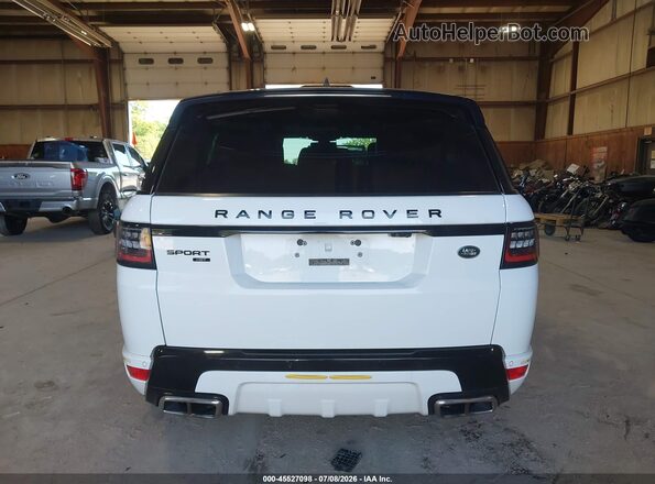 SALWS2RU4NA220516 2022 LAND ROVER RANGE ROVER SPORT White 