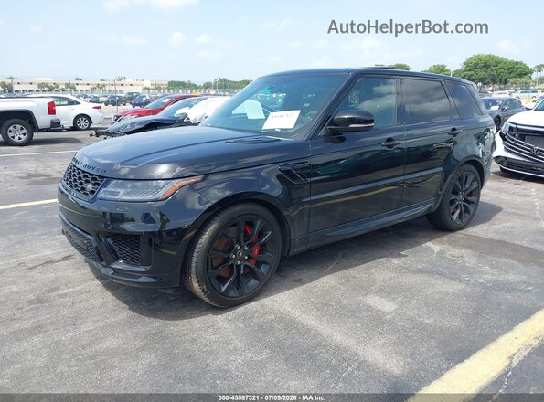SALWS2RU5MA776106 2021 LAND ROVER RANGE ROVER SPORT Black Front left