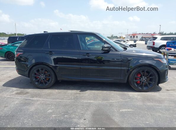 SALWS2RU5MA776106 2021 LAND ROVER RANGE ROVER SPORT Black Rear interior view