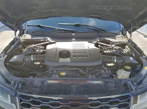 SALWS2RU6MA794470 2021 LAND ROVER RANGE Black Vista del compartimento del motor