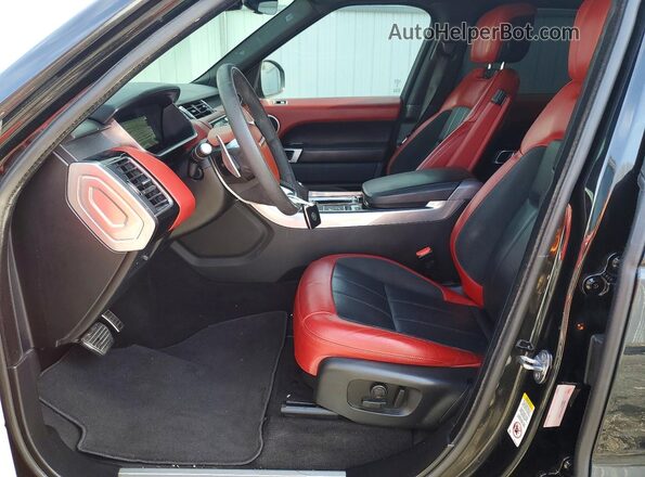 SALWS2RU6MA794470 2021 LAND ROVER RANGE Black Vista interior delantera
