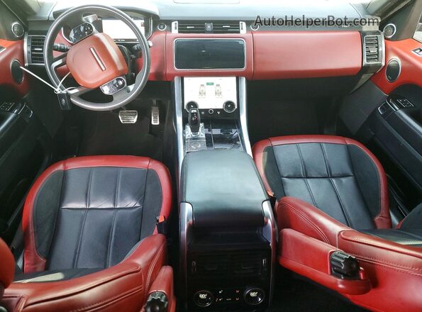 SALWS2RU6MA794470 2021 LAND ROVER RANGE Black Vista del salpicadero
