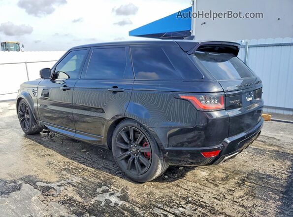 SALWS2RU6MA794470 2021 LAND ROVER RANGE Black Trasero izquierdo