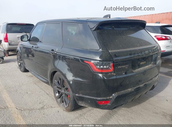 SALWS2RU8NA236993 2022 LAND ROVER RANGE ROVER SPORT Black Rear left