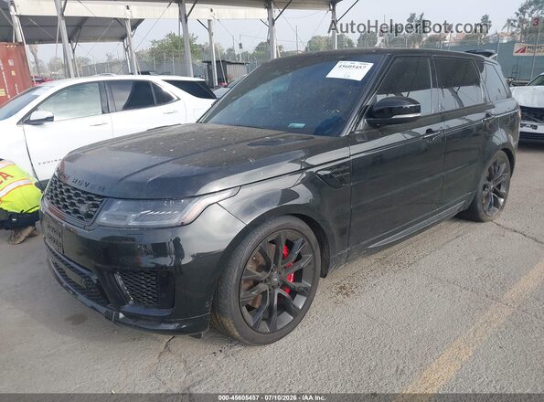 SALWS2RU8NA236993 2022 LAND ROVER RANGE ROVER SPORT Black Front left