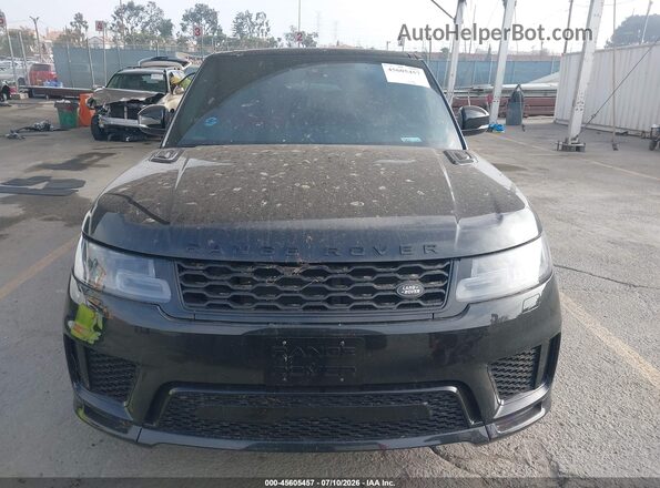 SALWS2RU8NA236993 2022 LAND ROVER RANGE ROVER SPORT Black Dashboard view