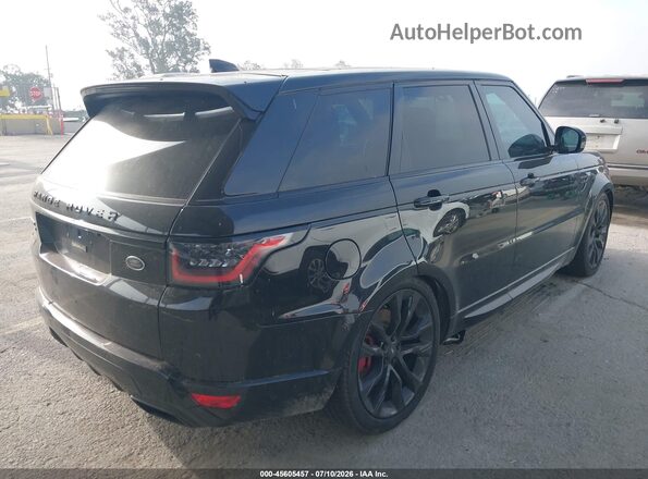 SALWS2RU8NA236993 2022 LAND ROVER RANGE ROVER SPORT Black Rear right